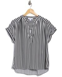 Gemma  Jane - V-Neck Popover Top - Lyst