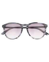 Lacoste - 50Mm Round Sunglasses - Lyst