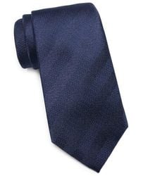 Tommy Hilfiger - Herringbone Solid Stripe Tie - Lyst