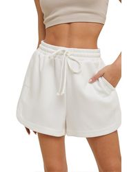 Wishlist - Scuba Knit Shorts - Lyst