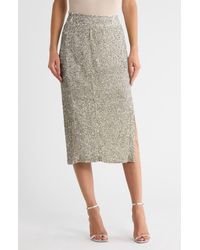 Twp - Patrow Sequin Embellished Silk Maxi Skirt - Lyst