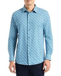 Robert Graham - Baylor Stretch Cotton Button-Up Shirt - Lyst