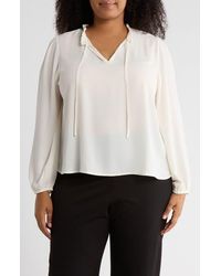 Nordstrom Rack - Ruffle Neck Top - Lyst