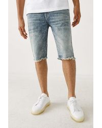 true religion fleece shorts