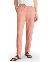 Faherty - Arlie Pull-On Tapered Leg Pants - Lyst
