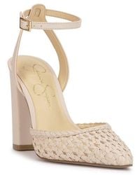 Jessica Simpson - Nariro Ankle Strap Pump - Lyst
