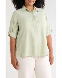 Max Studio - Stripe Popover Tunic - Lyst