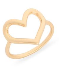 Nordstrom Rack - Demi-Fine Open Heart Ring - Lyst