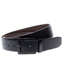 Nike - Pebble Grain Faux Leather Belt - Lyst