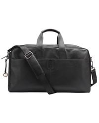 PINOPORTE - Leather Weekender Duffle Bag - Lyst