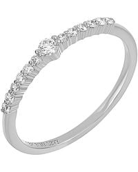 Bony Levy - Liora Diamond Stacking Ring - Lyst