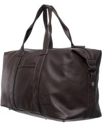 Xray Jeans - Pebbled Faux Leather Travel Duffle Bag - Lyst