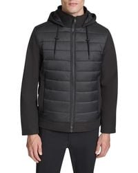 Kenneth Cole - Quilted Zip-Up Jacket - Lyst