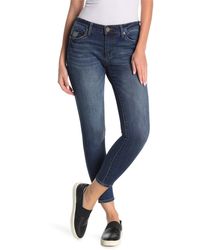 kut from the kloth dakota skinny ankle jeans
