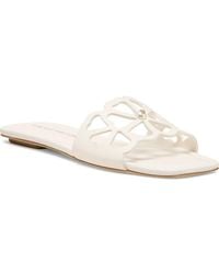 Stuart Weitzman - Jasmine Cutout Slide Sandal - Lyst