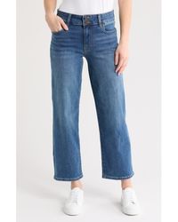 Kut From The Kloth - Lucy Double Button High Waist Wide Leg Jeans - Lyst