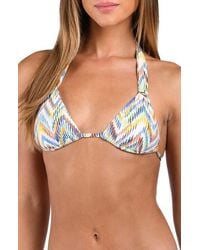 Sunshine 79 - Soul Triangle Slider Bikini Top - Lyst