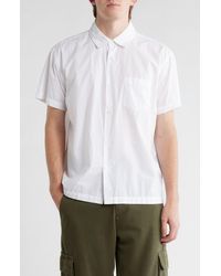 Obey - Wire Short Sleeve Button-Up Shirt - Lyst