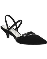 Easy Street - Slingback Kitten Heel Pumps - Lyst