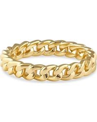 DEVATA - Curb Chain Eternity Ring - Lyst