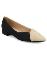 Journee Collection - Carmin Pointed Toe Flat - Lyst