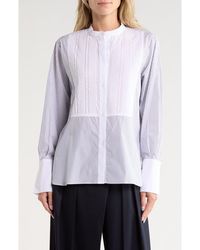 Twp - The Night Before Tuxedo Bib Cotton Shirt - Lyst