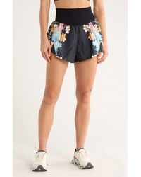 Free People - Fp Movement Carpe Diem Stripe Shorts - Lyst