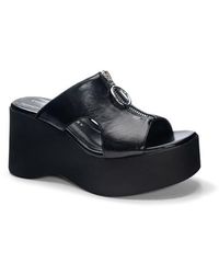Chinese Laundry - Taysha Platform Slide Sandal - Lyst