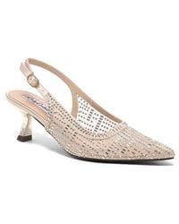 Lady Couture - Linda Kitten Heel Slingback Pump - Lyst