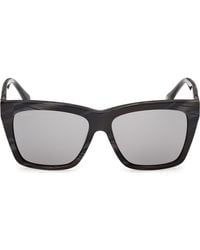 Max Mara - 54Mm Navigator Sunglasses - Lyst