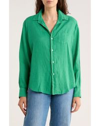 Frank & Eileen - Relaxed Linen Button-Up Shirt - Lyst