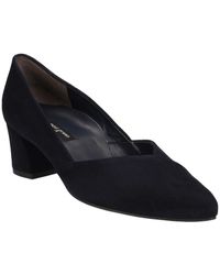 calvin klein brandy suede & leather stiletto