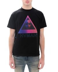 HVMAN - Novelty Face Cotton Graphic Tee - Lyst