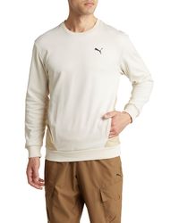 PUMA - Open Road Crewneck Pullover Sweatshirt - Lyst