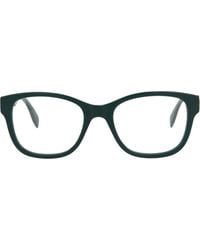 McQueen - 52Mm Rectangular Optical Glasses - Lyst