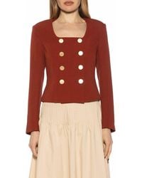 Alexia Admor - Aria Scoop Neck Retro Blazer - Lyst