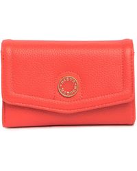 steve madden wallet red