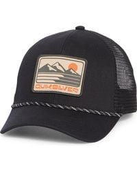 Quiksilver - Final Days Mesh Trucker Hat - Lyst