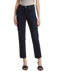 AG Jeans - Saige High Waist Straight Leg Jeans - Lyst