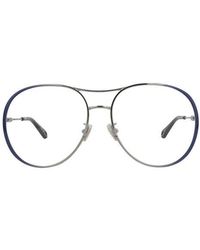 Chloé - Core 58Mm Aviator Optical Glasses - Lyst