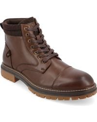 Vance Co. - Fegan Cap Toe Boot - Lyst