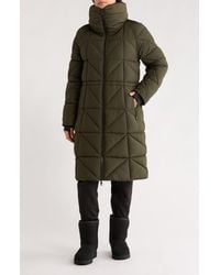 BCBGeneration - Longline Water Resistant Puffer Jacket - Lyst
