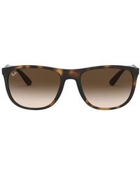 Ray-Ban - 58Mm Square Sunglasses - Lyst