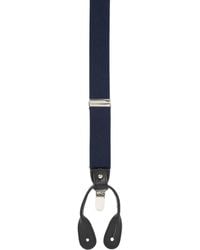 Ike Behar - Basket Weave Knit Suspenders - Lyst