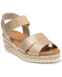anne klein cataline espadrille wedge sandal