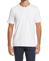 Vince - Short Sleeve Slub Crewneck T-shirt - Lyst