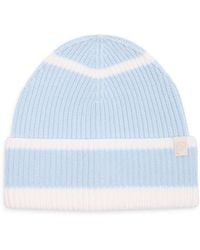 Rag & Bone - Blake Stripe Wool Blend Beanie - Lyst
