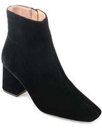 Journee Collection - Hazara Block Heel Bootie - Lyst