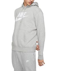 Nike - Sportswear Club Fleece Logo Hoodie - Lyst