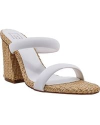 Shu Shop - Gardenia Wicker Block Heel Slide Sandal - Lyst